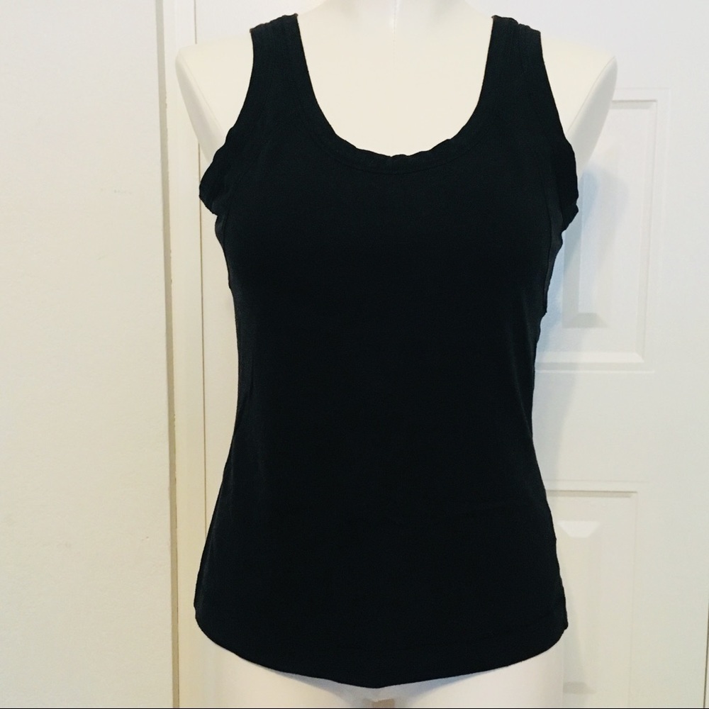 TEK GEAR (2) black tank tops GUC